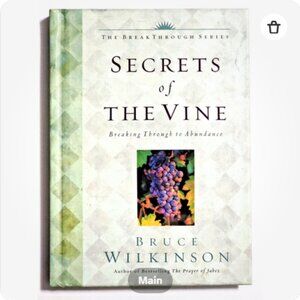 Secrets of The Vine: Breaking Through Abundance by Bruce Wilkinson NEW